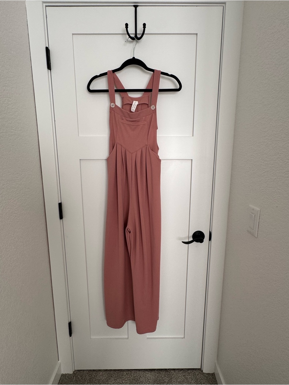 HALARA Women’s Mauve Pink Wide-Leg Jumpsuit